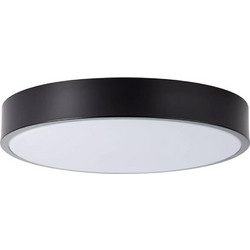 Πλαφονιέρα Οροφής Brilliant Slimline 3000Κ 1500lm 12W IP20 33cm Black/White G97013/06