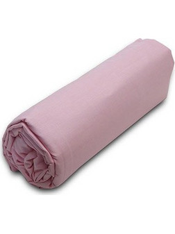 Sunshine Κατωσέντονο Menta με λάστιχο 13 Pink Μονό (100x200+20)