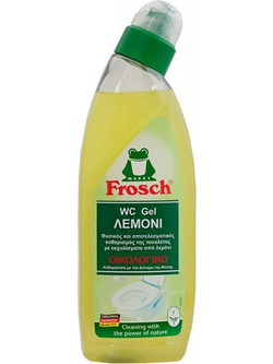 ΟΙΚΟΛΟΓΙΚΟ W.C GEL ΚΑΘΑΡΙΣΤΙΚΟ ΛΕΜΟΝΙ ΓΙΑ ΤΟ ΜΠΑΝΙΟ FROSCH 750ML