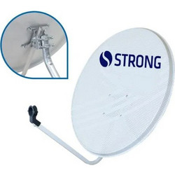 80cm Διάτρητο δορυφορικό κάτοπτρο (mesh - grid dish) STRONG 80 X 73 Διάμετρος 80cm