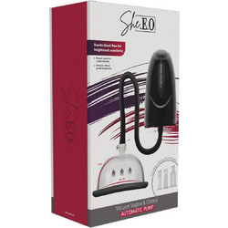 She.E.O Bumber Vagina Manual Vacuum Pump Cups