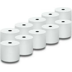 Qoltec Θερμική Χαρτοταινία Ταμειακής Π57xΔ60mm με Μήκος 40m 55gr/m 10τμχ 51897