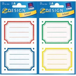 ΕΤΙΚΕΤΕΣ ΣΧΟΛΙΚΕΣ 3026 Z-DESIGN
