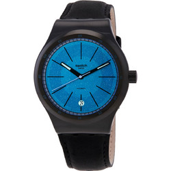 Swatch Dashing Ανδρικό Ρολόι με Μαύρο Μεταλλικό Μπρασελέ SS07B109G