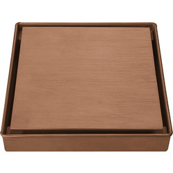 Square Rose gold - Σιφώνι δαπέδου 15214