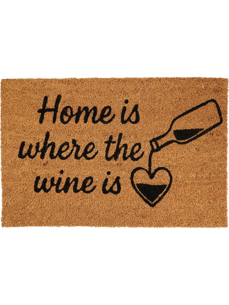 Πατάκι Εισόδου 40x60cm ''Home is where the wine is'' MRShome DF-0007001