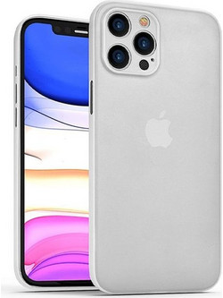 WiWU iPhone 12 Pro Slim Skin Nano Case Clear White