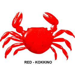 MARUKYU CRAB ΒΙΟΔΙΑΣΠΩΜΕΝΟ ΚΑΒΟΥΡΙ M RE - RED - ΚΟΚΚΙΝΟ