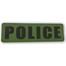 Σήμα Police Πλάτης PVC 3D 27 x 8 cm (Χαμηλής Ορατότητας) Τεμάχιο