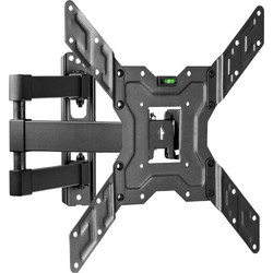 King Mount KG-1026 Βάση Τηλεόρασης Τοίχου Περιστρεφόμενη με Βραχίονα 22"-55" έως 35kg