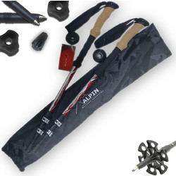 ALPIN TRAILHUNTER II METALLIC QUICK-LOCK ΜΠΑΤΟΝ ΠΕΖΟΠΟΡΙΑΣ