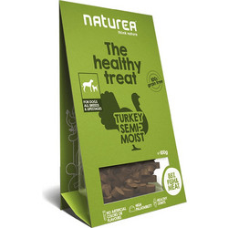 Naturea Semi-Moist Dog Snacks Turkey 100gr