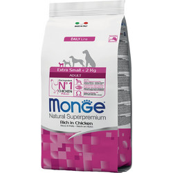Monge Adult Extra Small Chicken 3kg