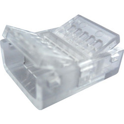 ΕΝΔΙΑΜΕΣΟΣ ΣΥΝΔΕΣΜΟΣ ΔΙΑΦΑΝΟΣ ΓΙΑ 24V DC COB ΛΩΡΙΔΑ LED 12mm / MT12MIDC