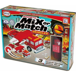 Popular Playthings Mix Or Match Μαγνητικά Οχήματα Διάσωσης 60317