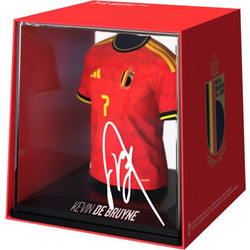 FanCollex: My Jersey - World Cup 2026: Belgium - Kevin de Bruyne Υπογεγραμμένη Ρέπλικα Jersey (9cm)