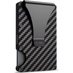 Tech-Protect(R) Thorn RFID Πορτοφόλι για Κάρτες- Carbon Black