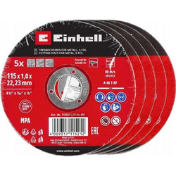 Einhell Δίσκος Κοπής Μετάλλου 5τμχ 711521