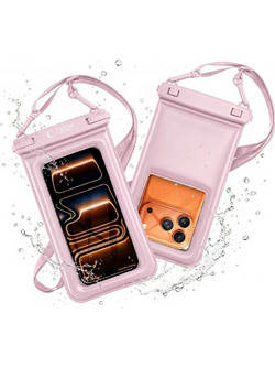 Tech-protect Uwc7 Universal Waterproof Floating Case 6.9 Inch Pink