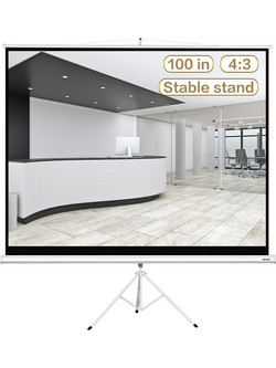 Deli Βάση Projector Δαπέδου με Μέγιστο Φορτίο 9.5kg Λευκή