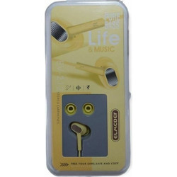 Elmcoei EV212 Handsfree In-Ear 3.5mm Yellow
