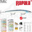 Rapala Max Rap Τεχνητό Δόλωμα Ψαράκι Συρτής 17cm 28gr HGSP