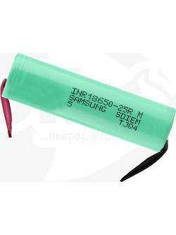 Samsung 25R 18650 2500mAh 2τμχ