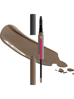 Nyx Zero To Brow Longwear Ash Brown Gel Φρυδιών