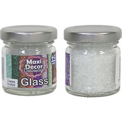 MAXI GLASS ΣΚΟΝΗ ΧΟΝΔΡΗ 40gr MAXI DECOR