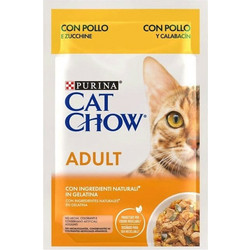 Purina Cat Chow Adult Κοτόπουλο & Κολοκυθάκια 85gr