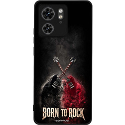 Sonique Men's Edition Θήκη Born to Rock (Motorola Edge 40 5G)