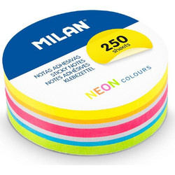 Milan Κύβος Αυτοκόλλητα Χαρτάκια Σημειώσεων Neon Colours (325-01116-41671NE250)