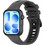 Techsuit W084 Λουράκι Σιλικόνης Black (Huawei Watch Fit 3 / Fit 4 / Fit 4 Pro / Fit 5 / Fit 5 Pro)