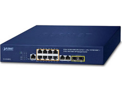 Planet GS-4210-8P2C Managed L2 Switch με 10 Θύρες Ethernet 1Gbps και 2 SFP Θύρες