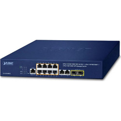Planet GS-4210-8P2C Managed L2 Switch με 10 Θύρες Ethernet 1Gbps και 2 SFP Θύρες