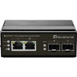 LevelOne IGP-0431 Unmanaged L2 Switch με 2 Θύρες Ethernet 1000Mbps και 2 SFP θύρες