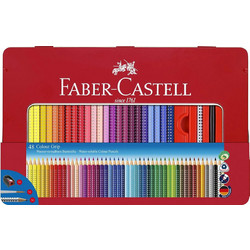 Faber-Castell Grip Κασετίνα Ξυλομπογιές Σετ 48τμχ