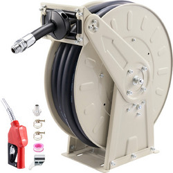 VEVOR Καρούλι Λάστιχου Καυσίμου 19,05 x 15000 mm, Αυτόματης Επαναφοράς, 300 PSI, Ατσάλινο, για Πετρέλαιο και Κηροζίνη CYRGJPDDK50FAK6C2001V0