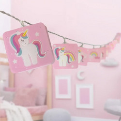 Unicorns παιδική γιρλάντα φωτισμού (41595)