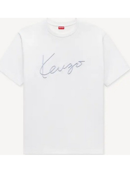KENZO off white 'KENZO Signature' t-shirt