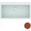 Sanitec 345 Ένθετος Νεροχύτης Γρανίτη Ματ Granite Terracotta 86x50cm