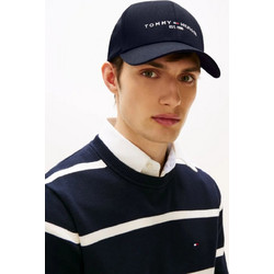 Tommy Hilfiger Ανδρικό Καπέλο Jockey Υφασμάτινο Μαύρο AM0AM07352-DW5