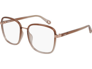 Chloe CH0034O 001 Γυναικείος Σκελετός Γυαλιών Οράσεως Κοκάλινος Καφέ