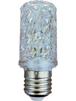 LEDX AL-KR10 10 WATT E27 1200 lm Λευκή Λάμπα Crystal LED