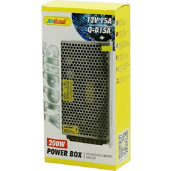 Τροφοδοτικό - Μετασχηματιστής 200W 15A από 220V σε 12V Andowl Q-D15A