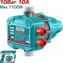 Ηλεκτρονικός Ελεγκτής Πίεσης Νερού 1100W TOTAL TWPS101