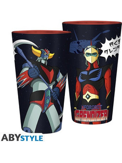 GRENDIZER - Goldorak & Actarus - XXL Glass 400ml