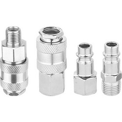 ΤΑΧΥΣΥΝΔΕΣΜΟΙ ΑΕΡΟΣ 1/4'' ΣΕΤ 4 ΤΕΜ JADEVER JDQP4670