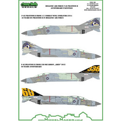 D48058 Hellenic Air Force F-4E Phantom II Anniversary paintings 1/48