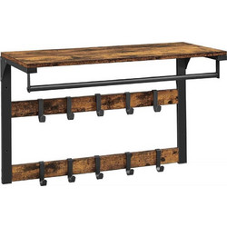 Vasagle Αντικέ Κρεμάστρα Τοίχου Μεταλλική 65x42cm LCR101B01 ref10251657